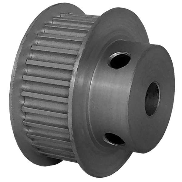 B B Manufacturing 30-3M09M6FA6, Timing Pulley, Aluminum, Clear Anodized,  30-3M09M6FA6